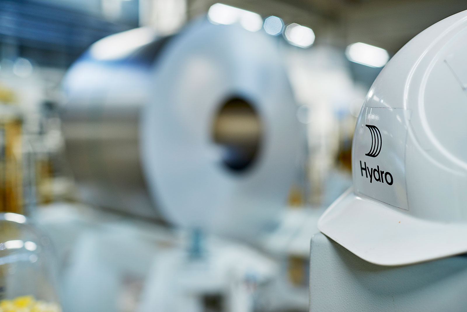 close-up of a white device