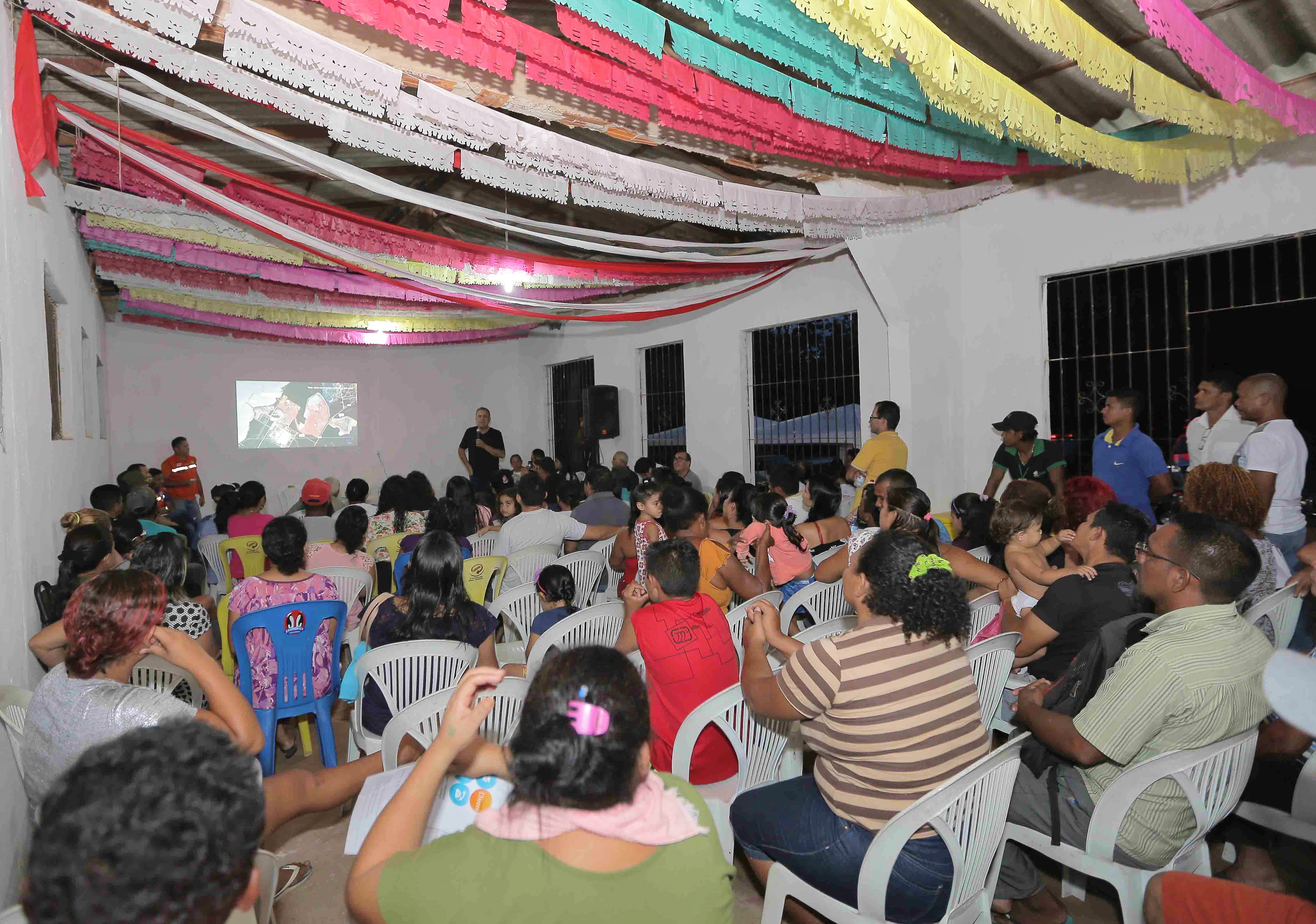 Meeting with local communities