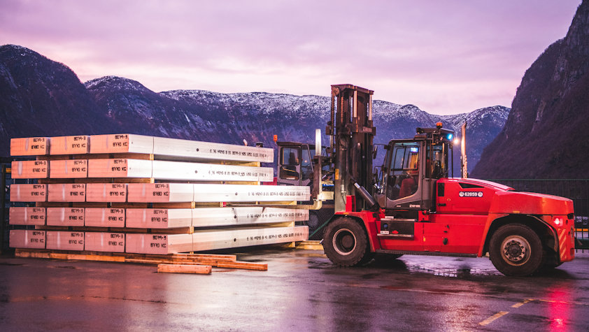 Valseblokker ved Hydro Høyanger