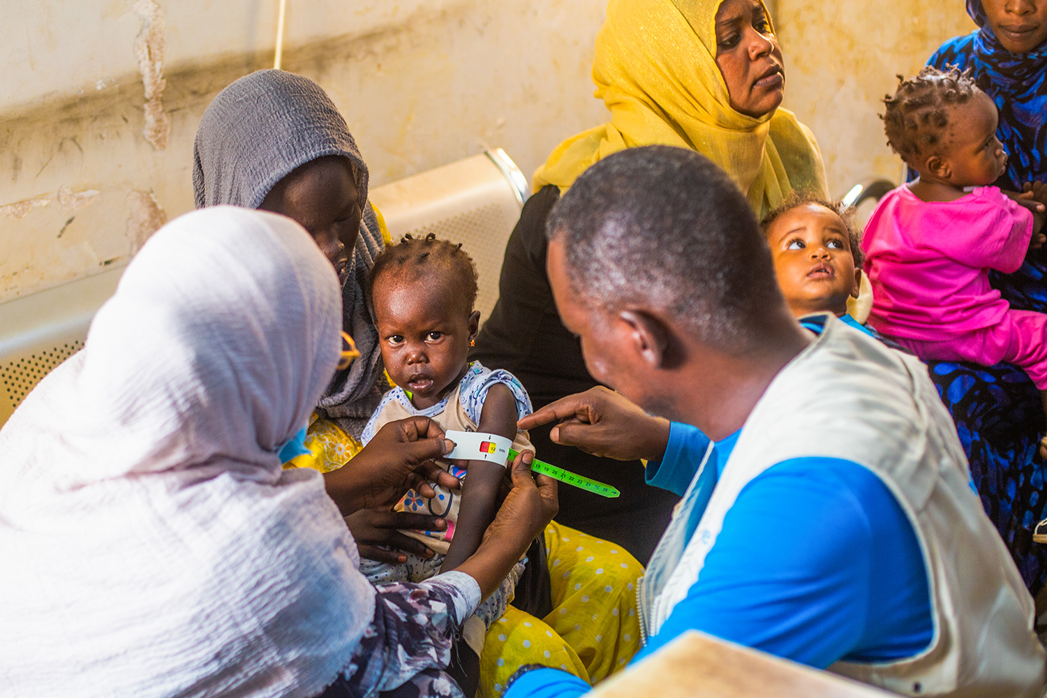 a group of people sitting together
