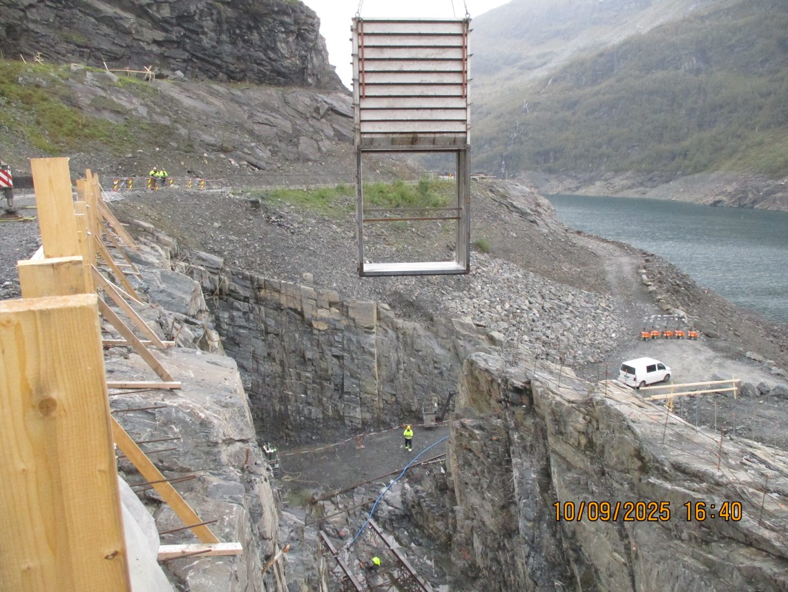 a bridge over a river