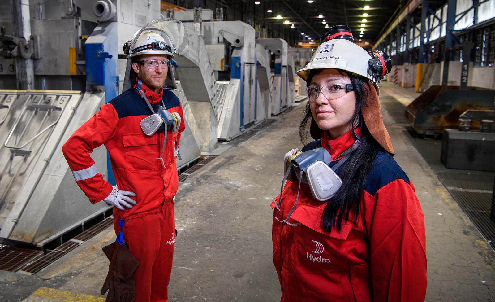 Erik Hjertenæs and Kati Tschöpe at Årdal