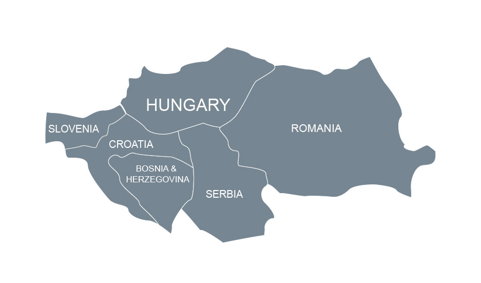 Hungary contact map