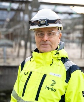 a person wearing a helmet