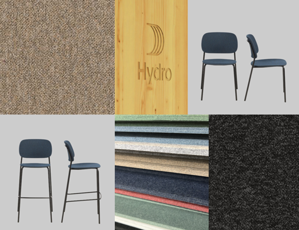 Materialien für den Standbau für die ALUMINIUM 2024